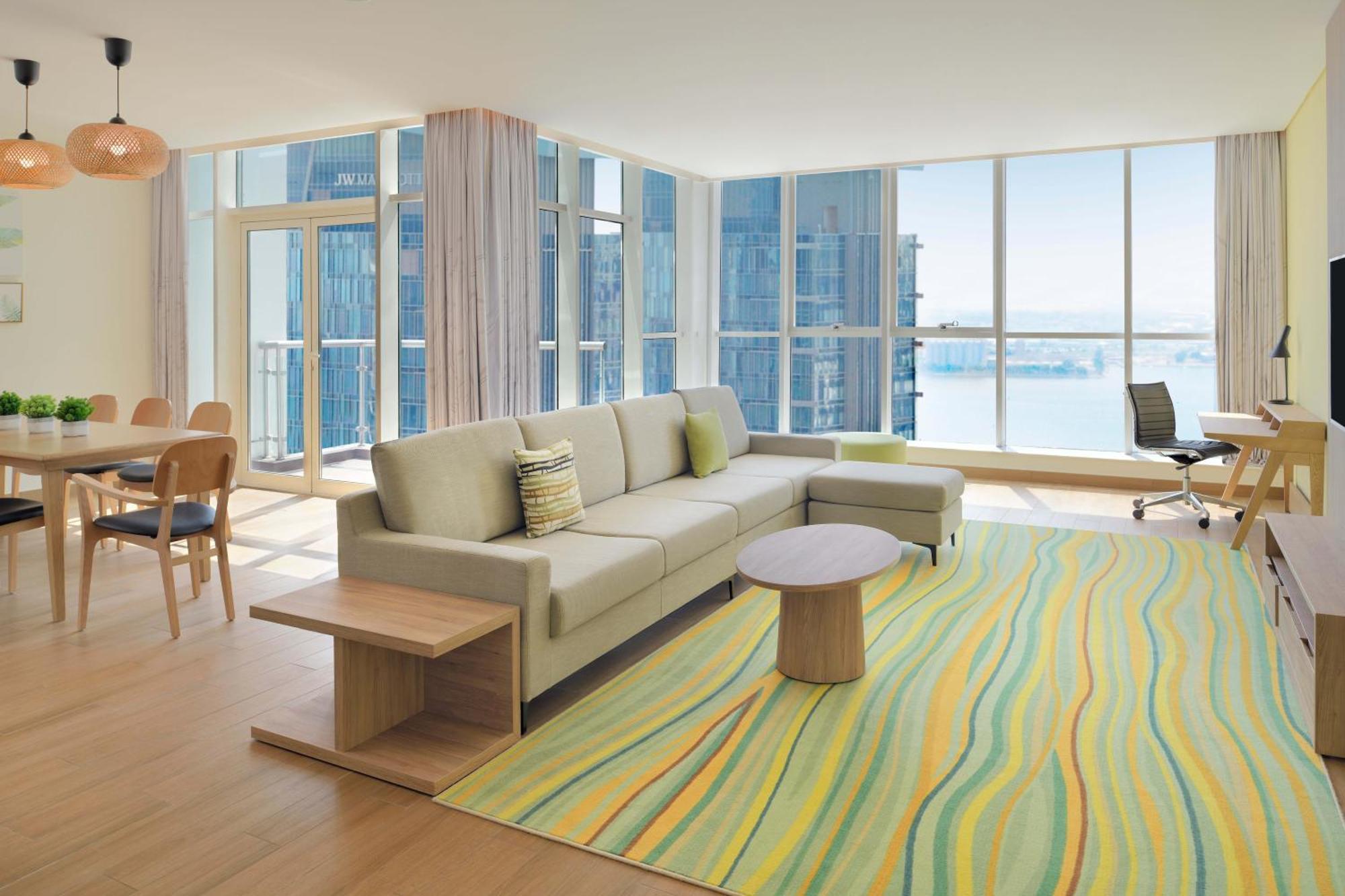 Element By Westin City Center Доха Екстериор снимка A living room at the hotel